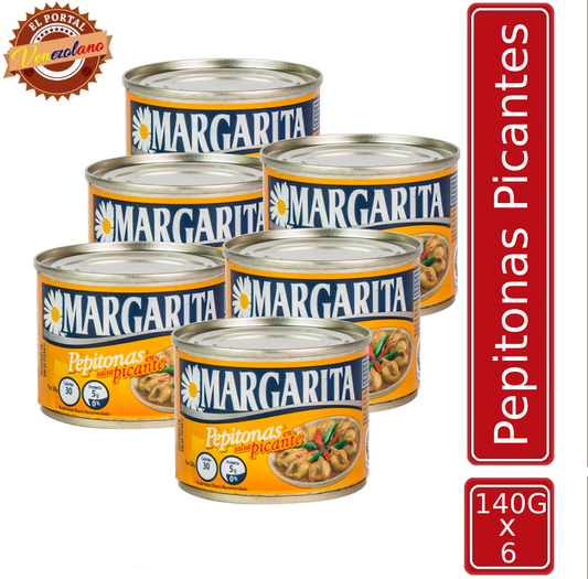 Pepitonas Picantes 140 Gr Venezuela x 6