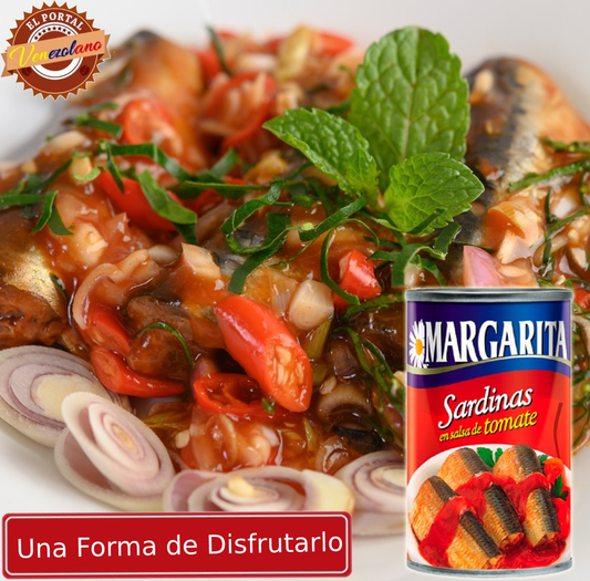 Sardina Margaritas en Salsa de Tomate Venezuela x 3